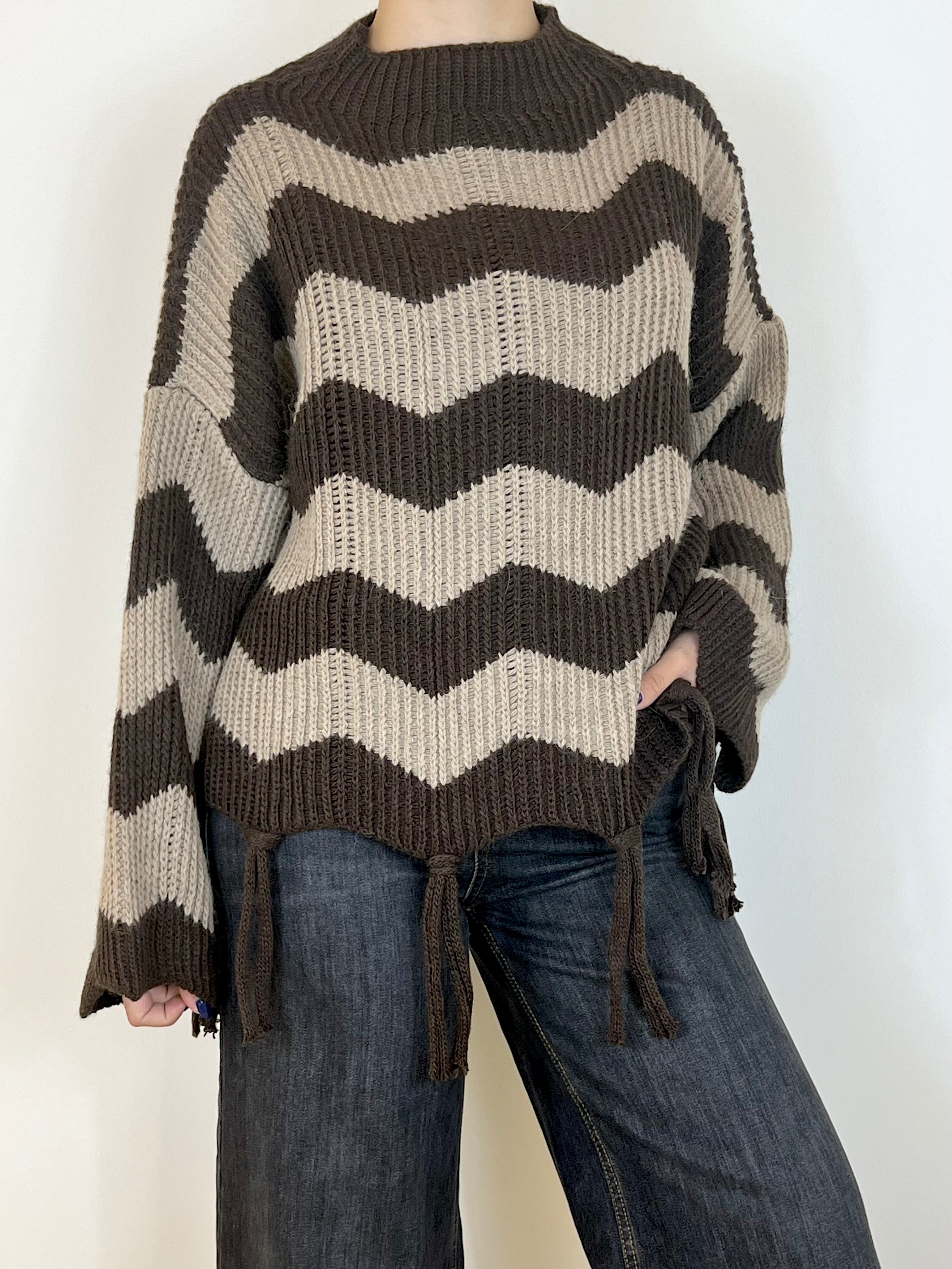 Susy Mix maglia nappine c/b