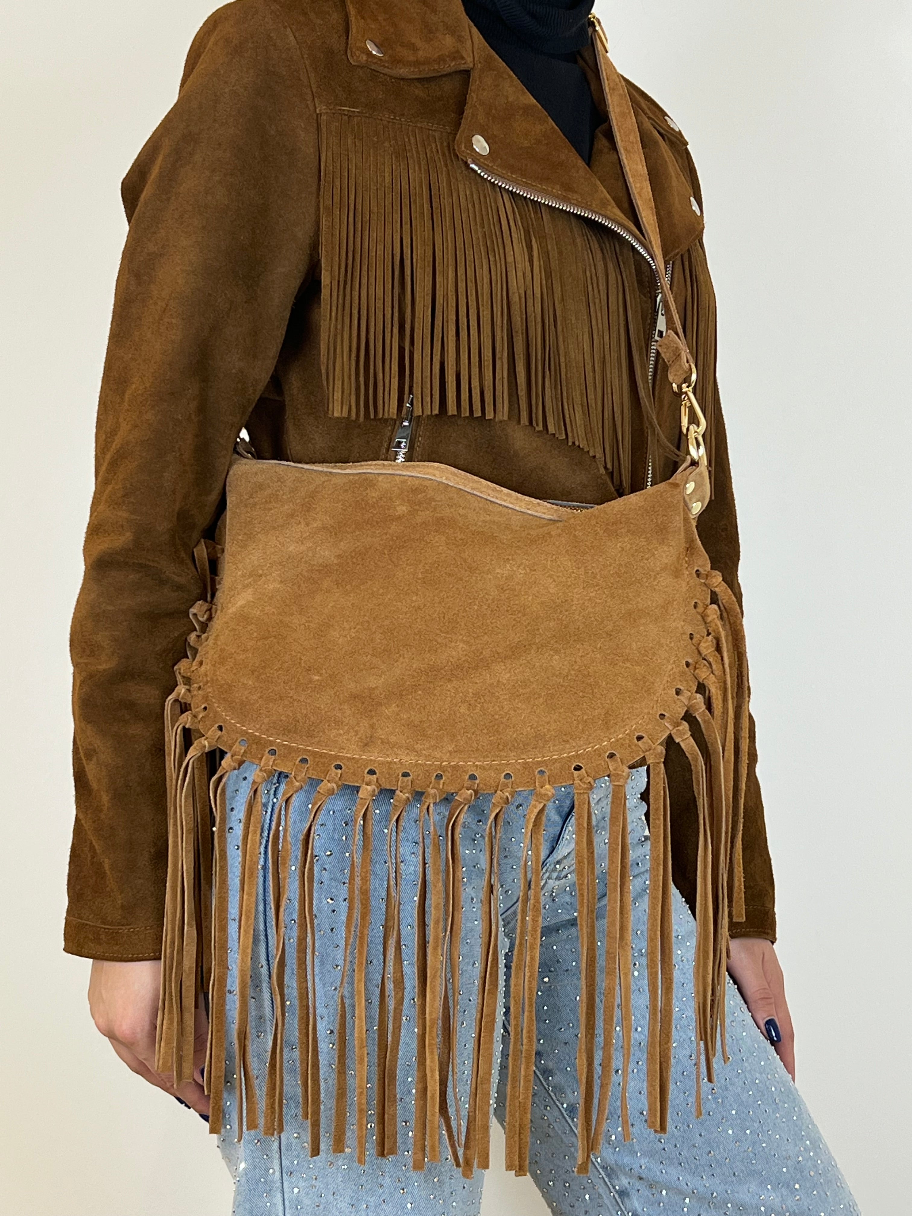 Matié borsa jam camoscio