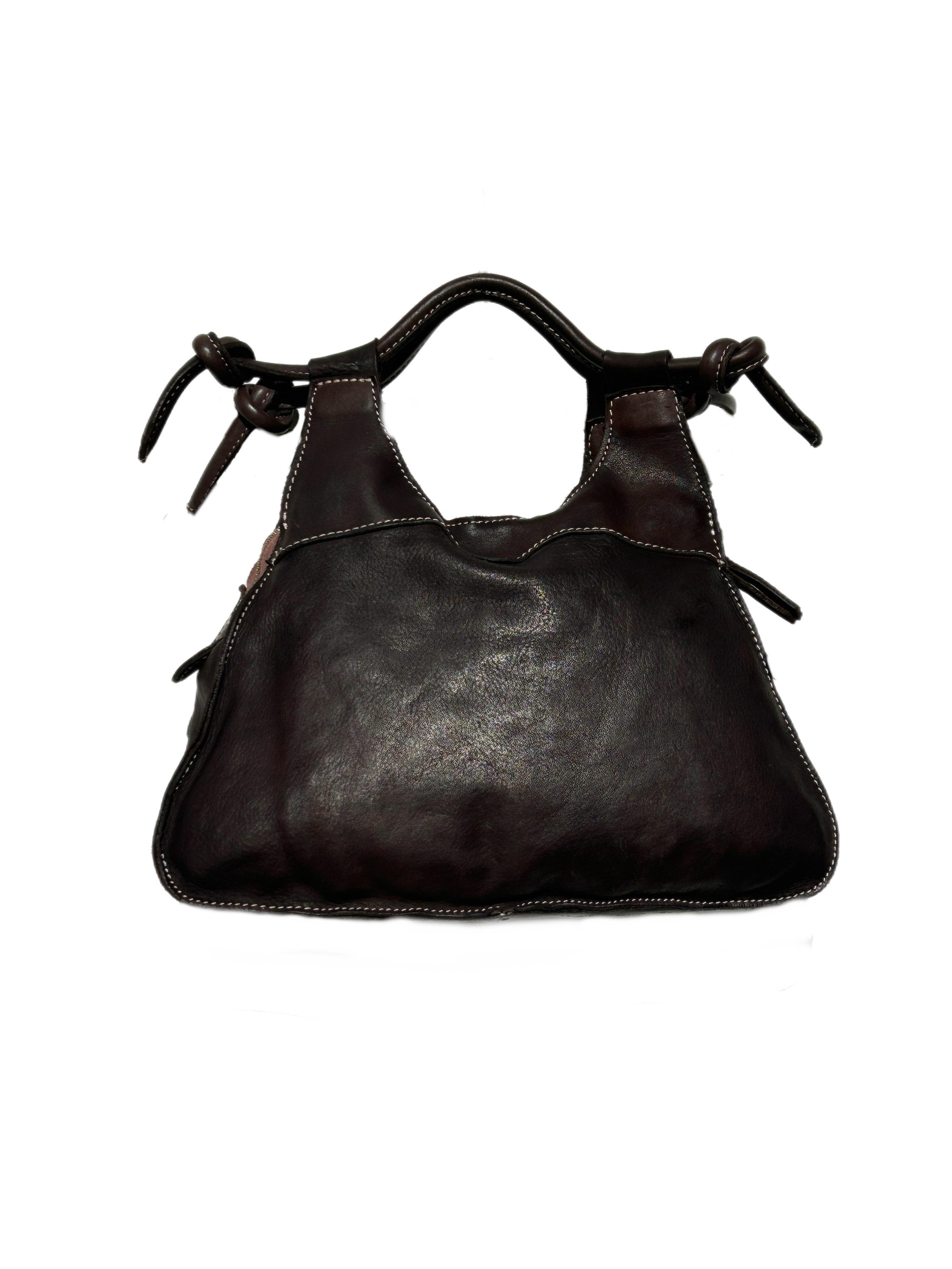 Matié borsa pelle Siena moro
