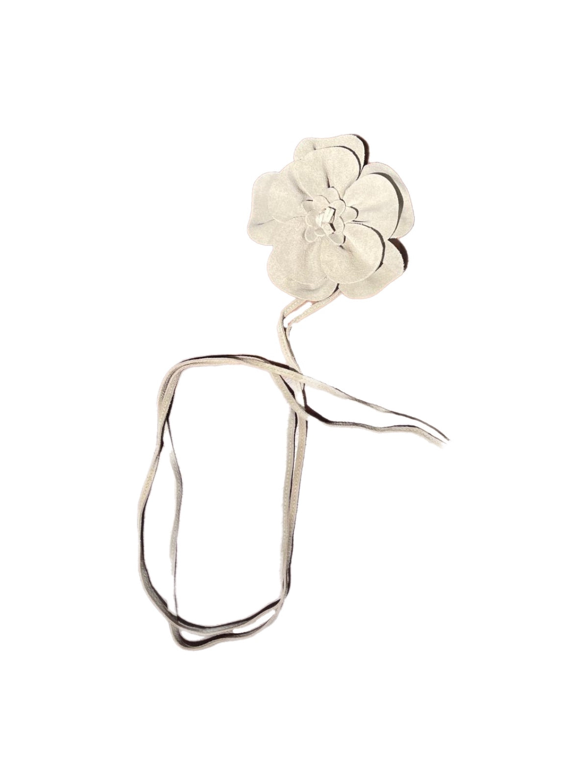 Matié cintura camoscio peonia taupe