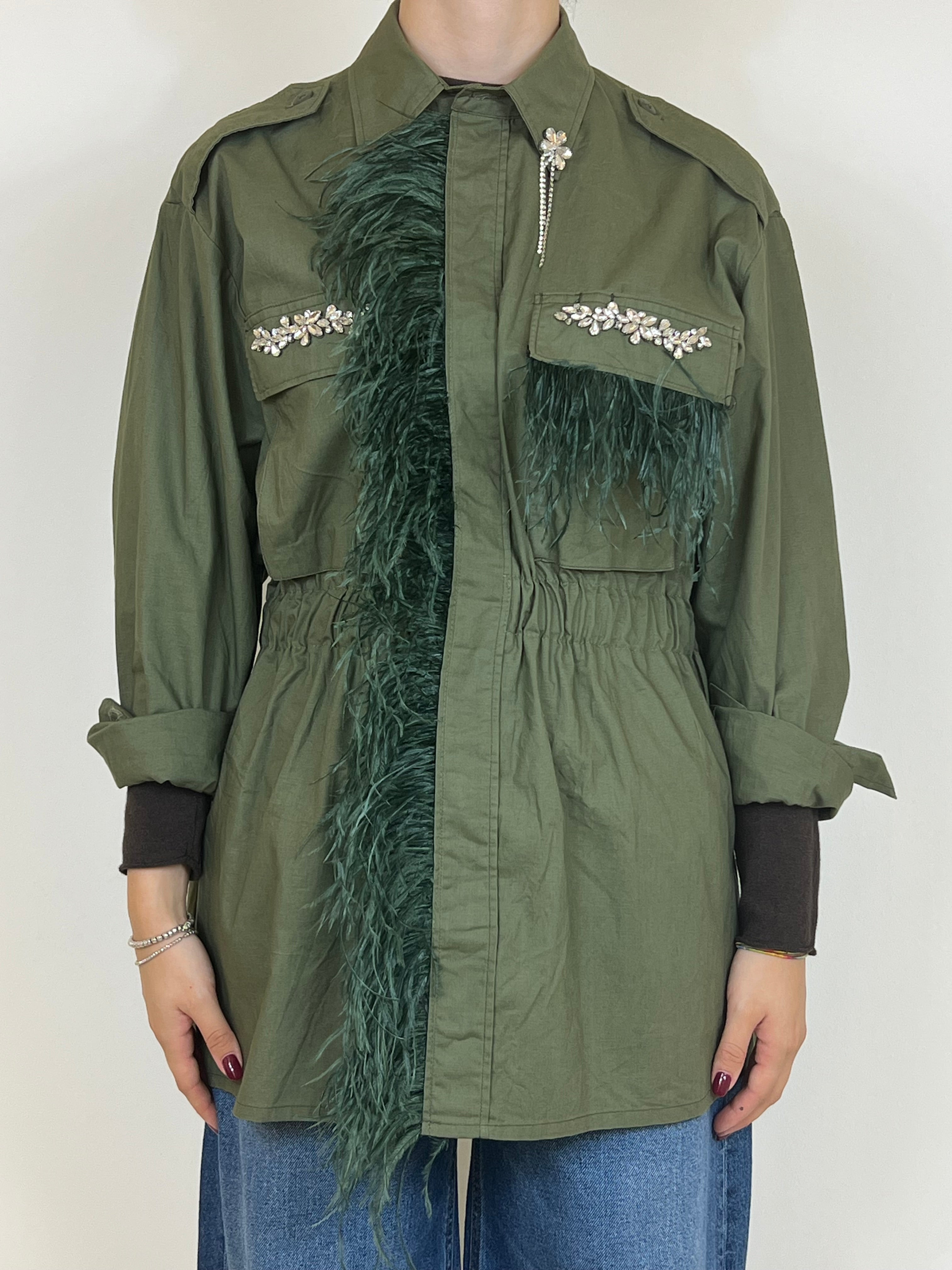 Susy mix giacca piume