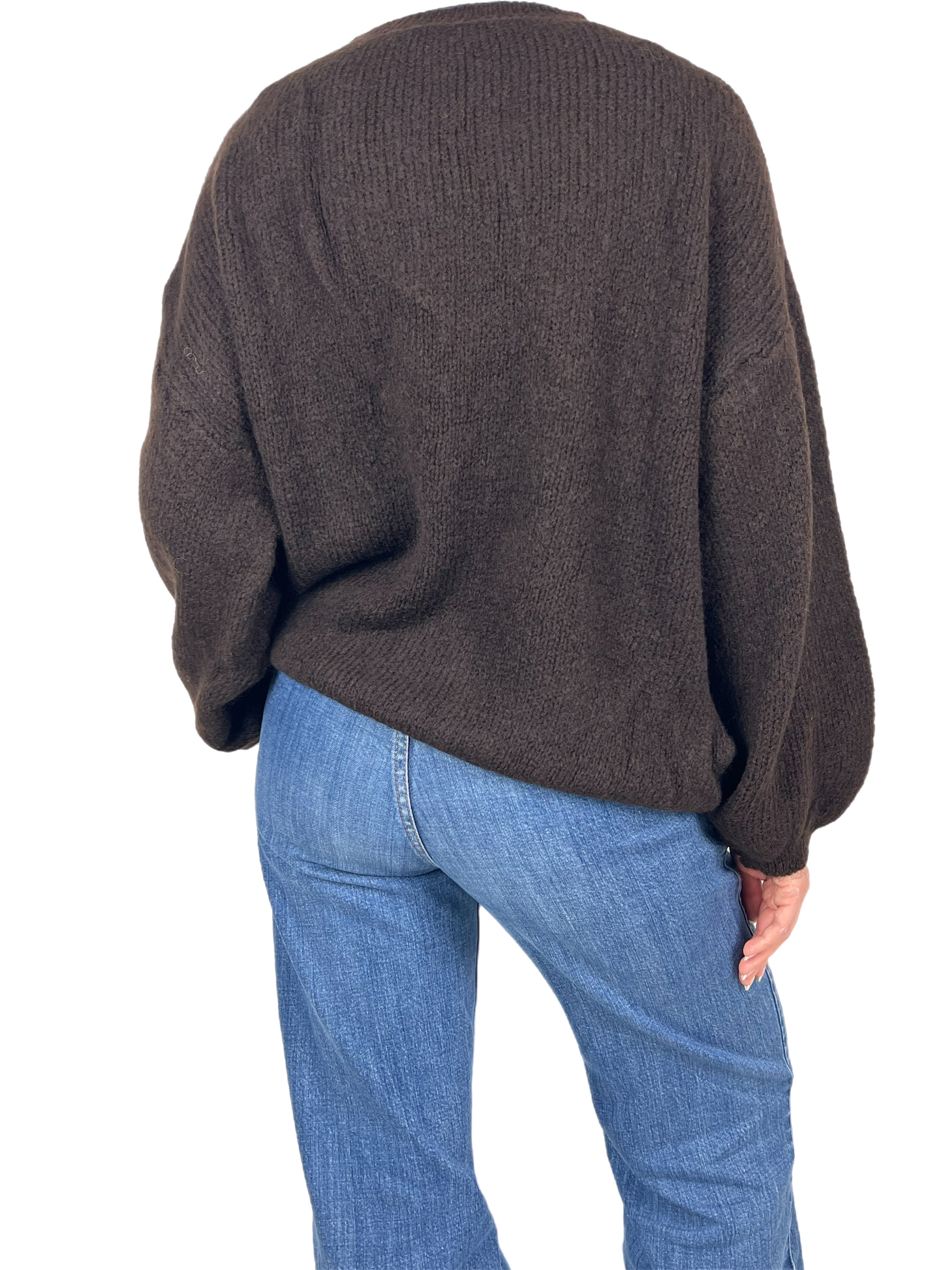 Matié maglia sara cioccolato