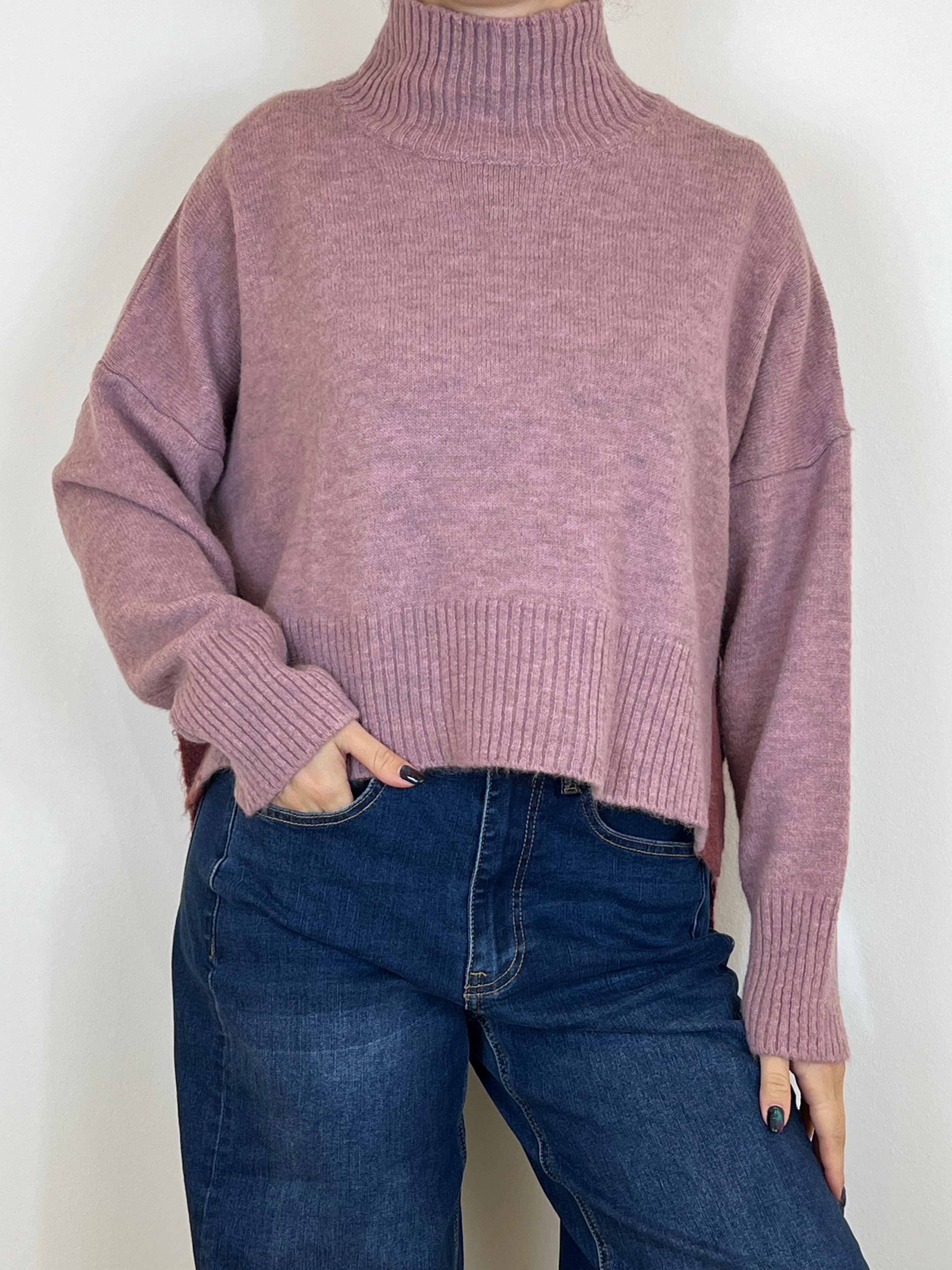 Matié maglia lea rosa/salmone