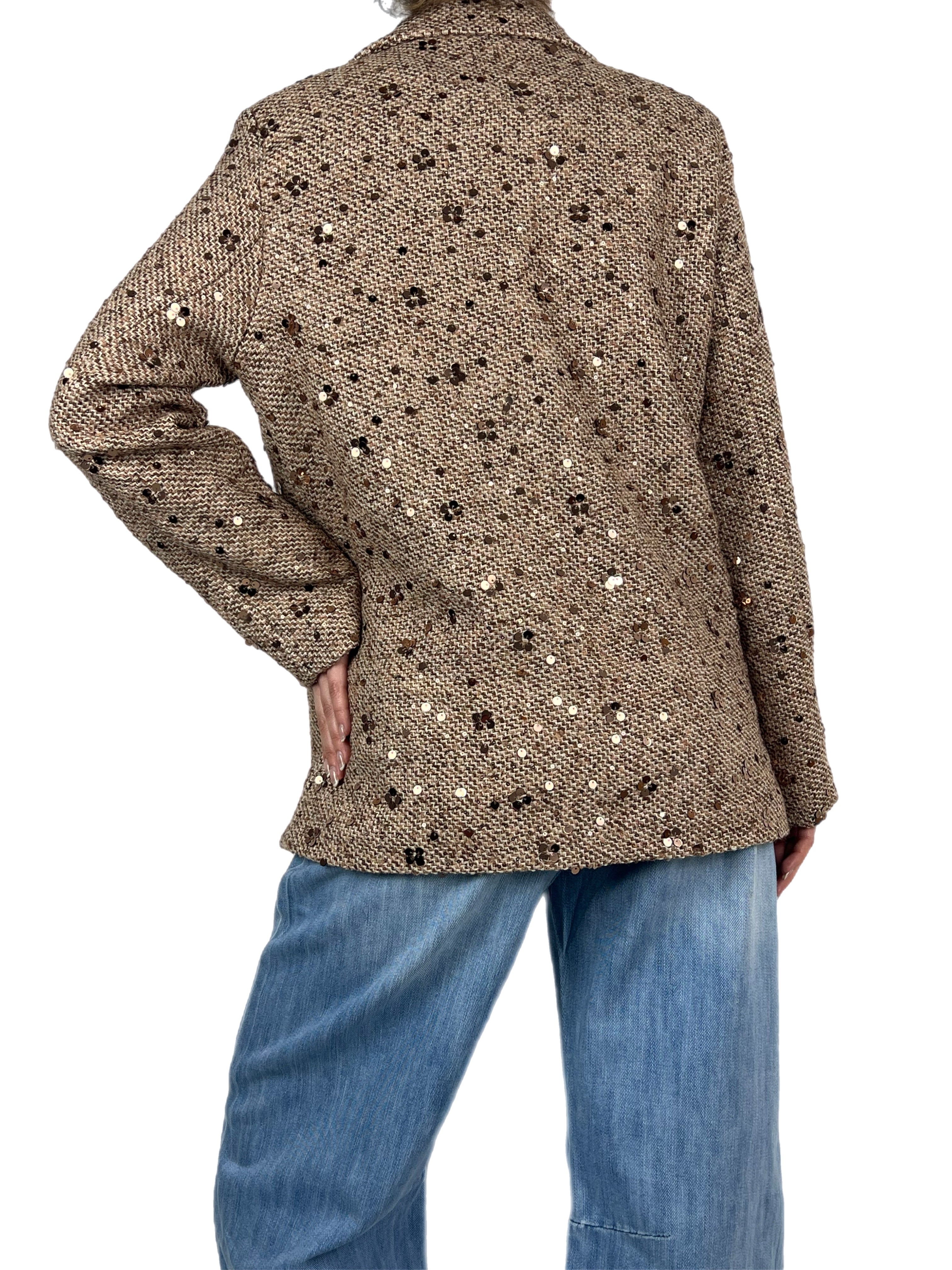 Brend blazer paillettes