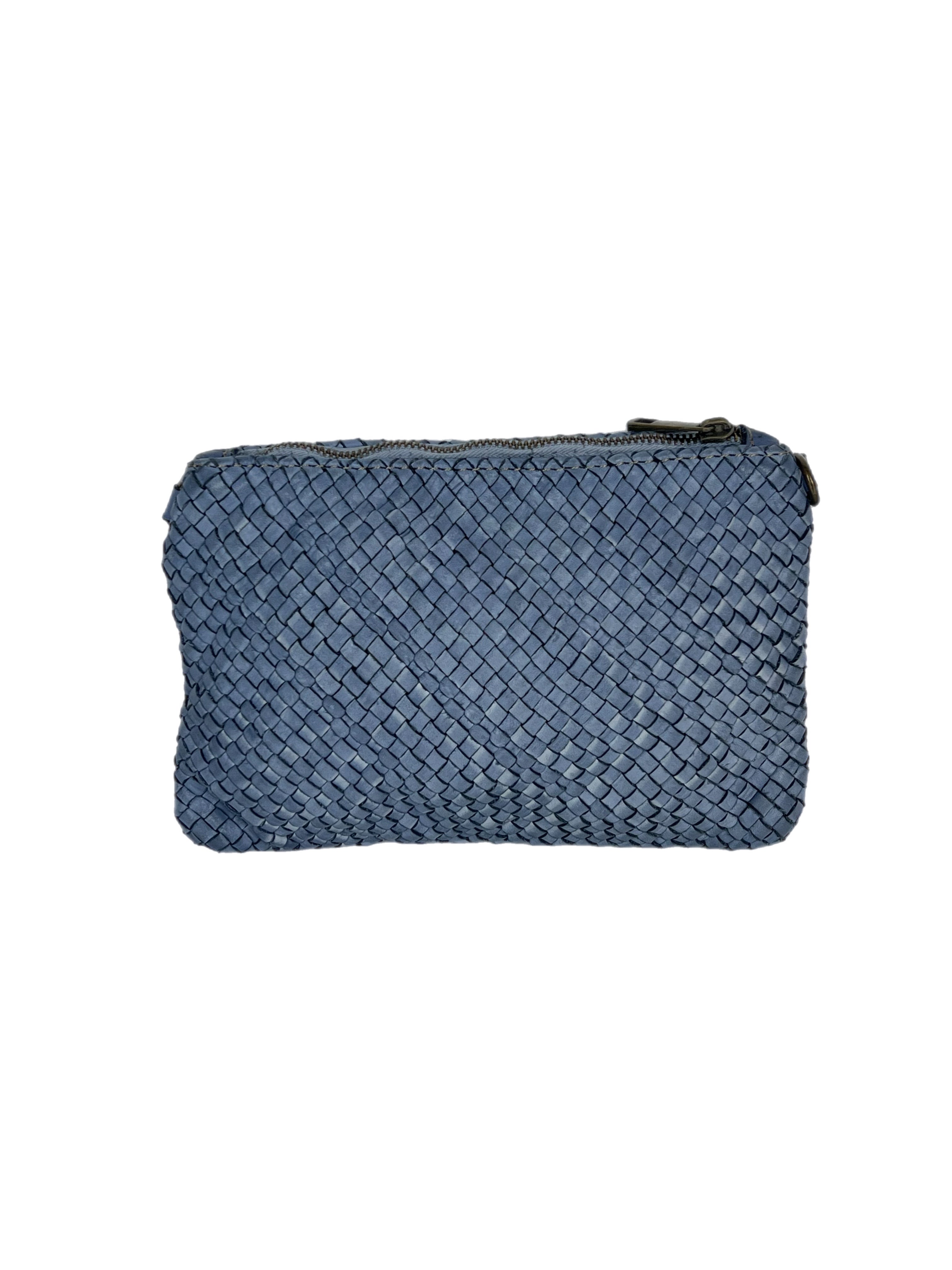Matié borsa pelle Cádiz azzurro