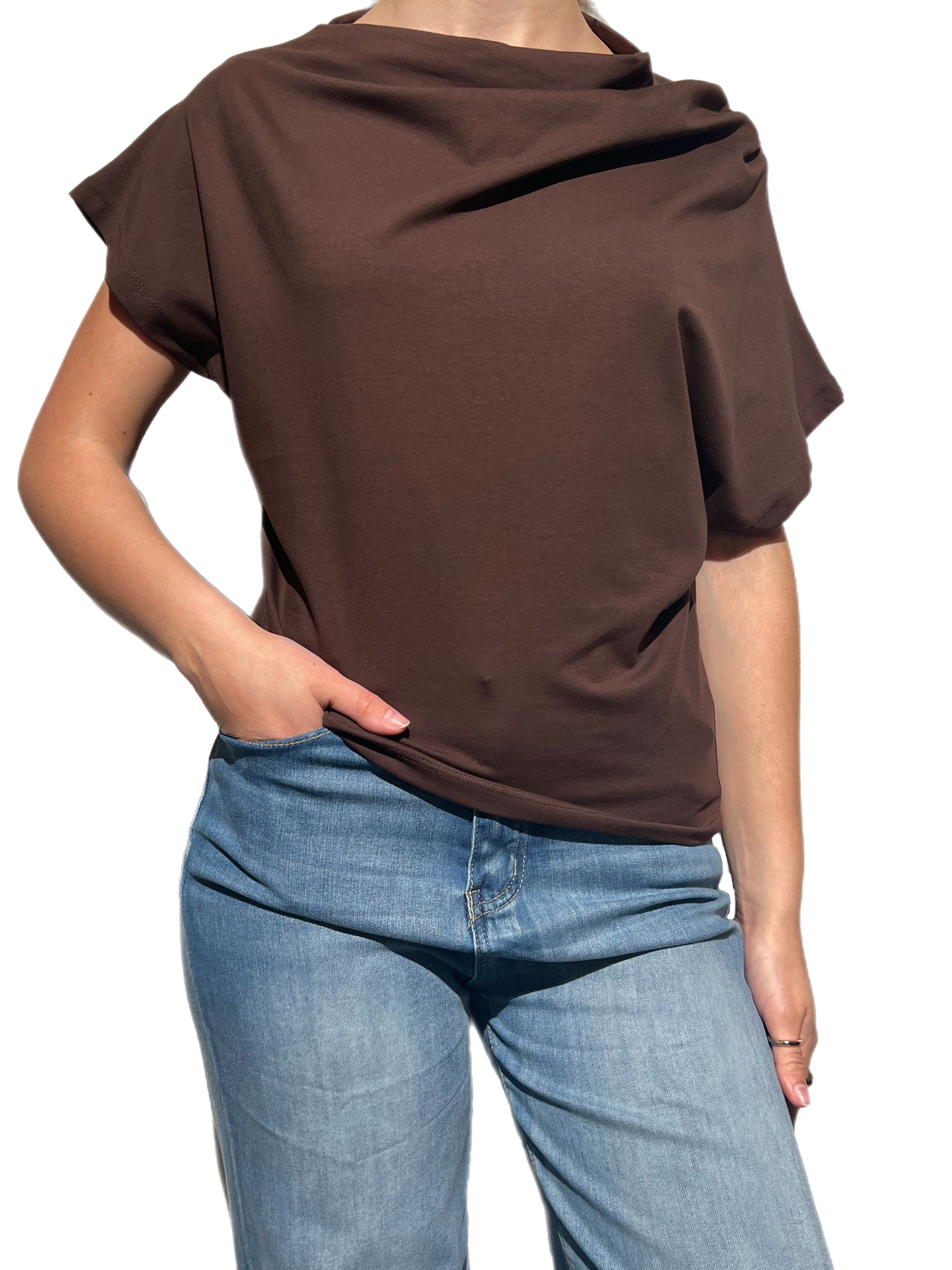 Matié t-shirt glow ciocco