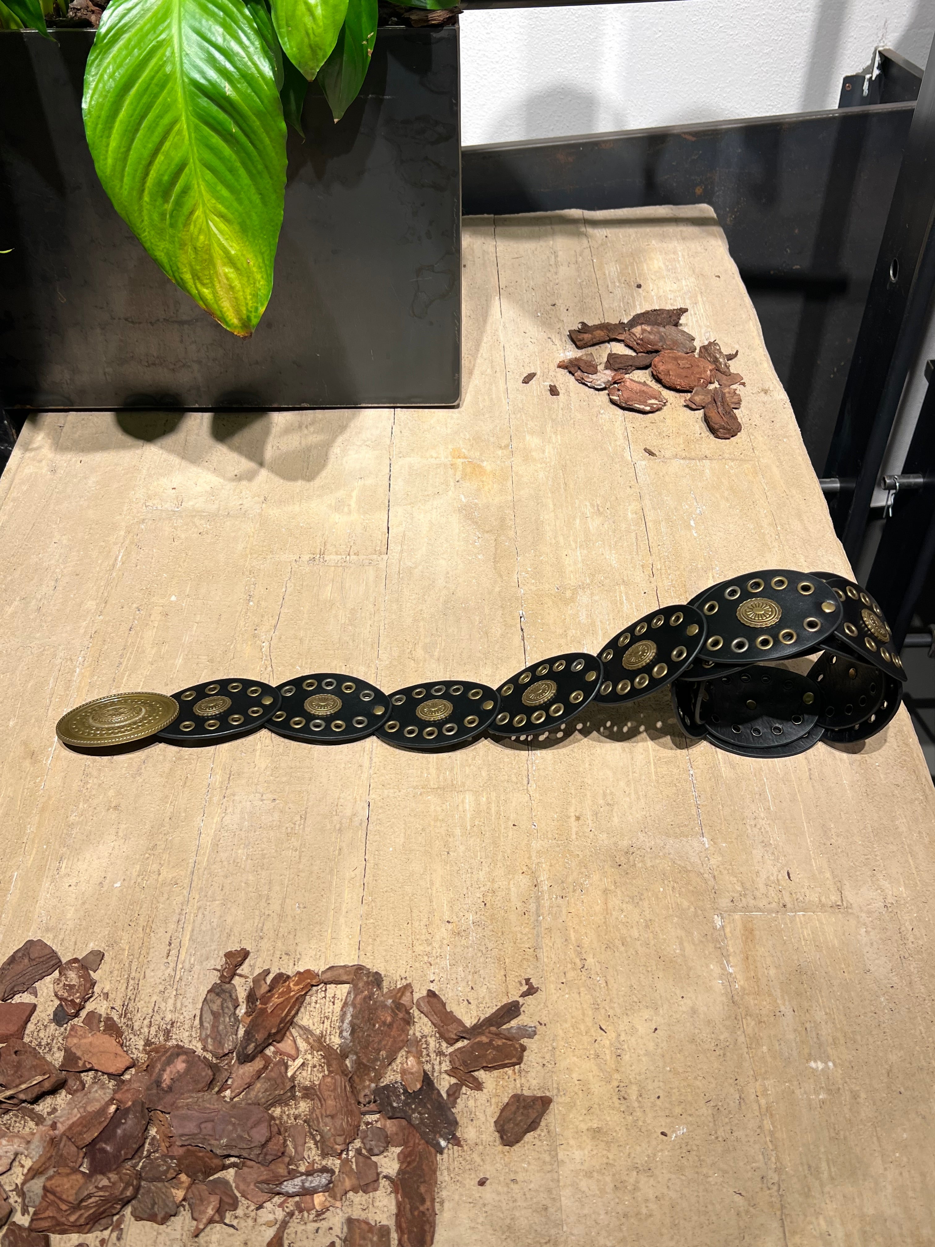 Matié cintura pelle Colorado nero