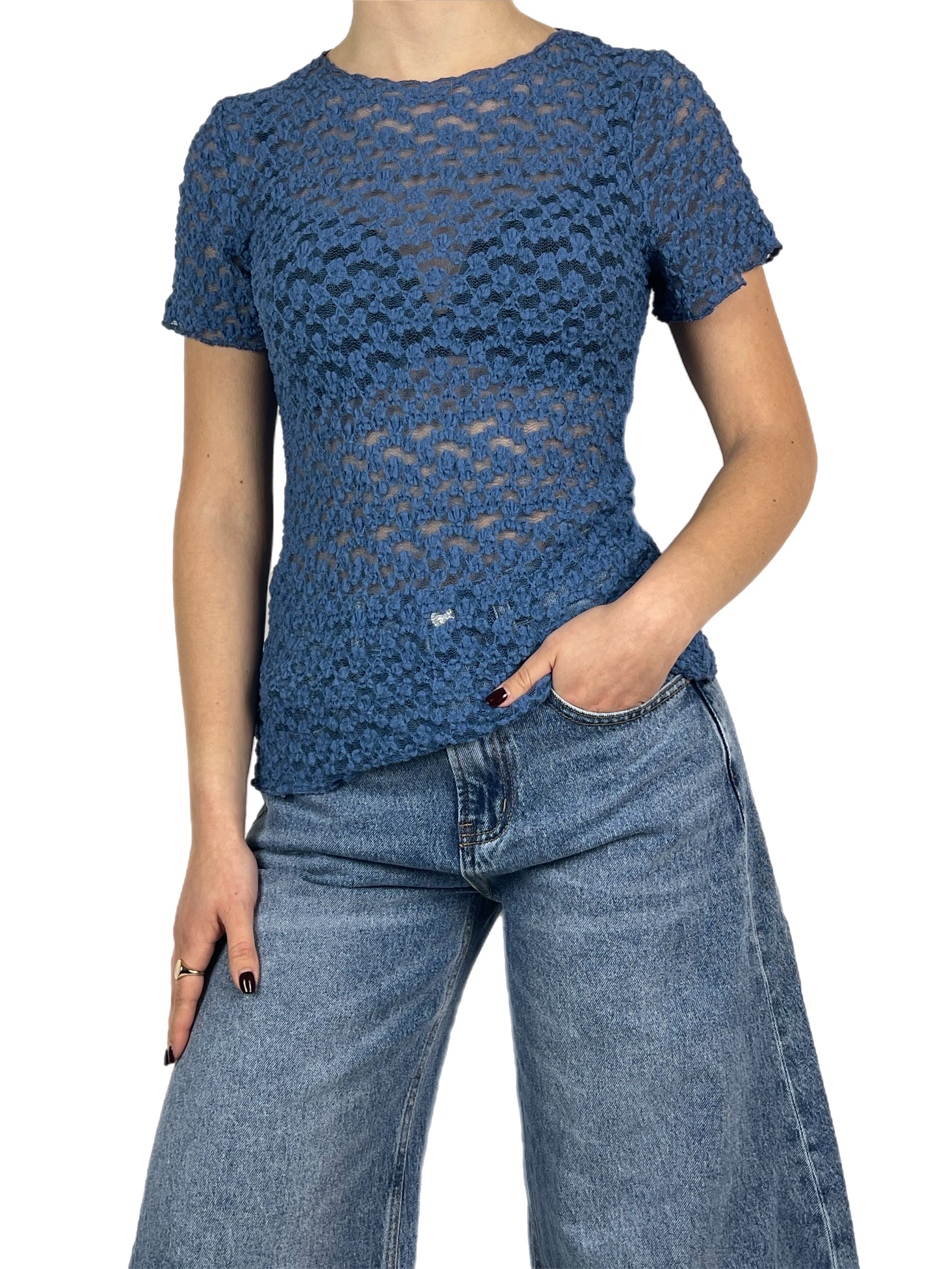Matié t-shirt vion blu