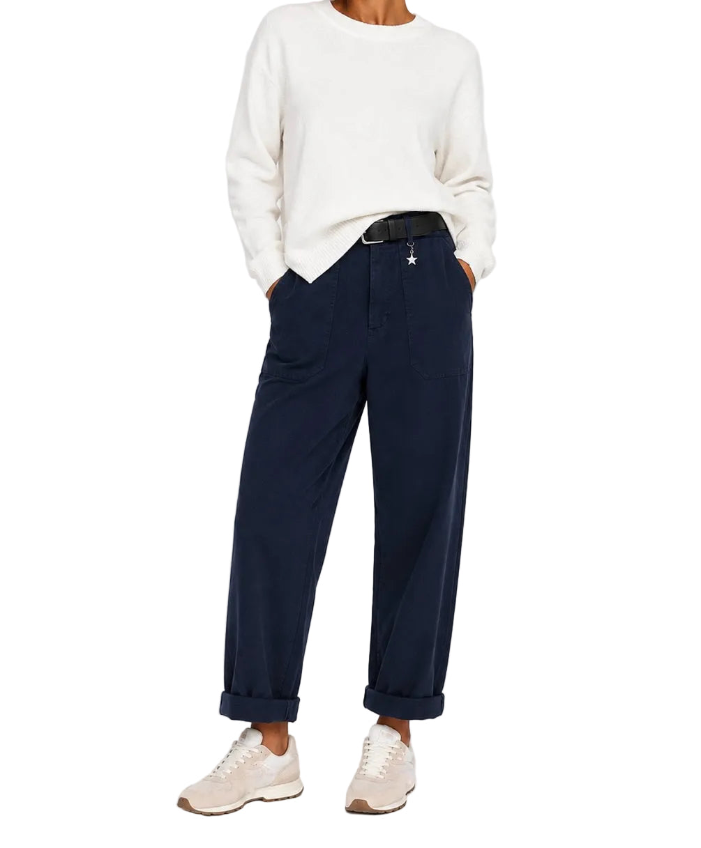 Susy mix pantalone stellina blu