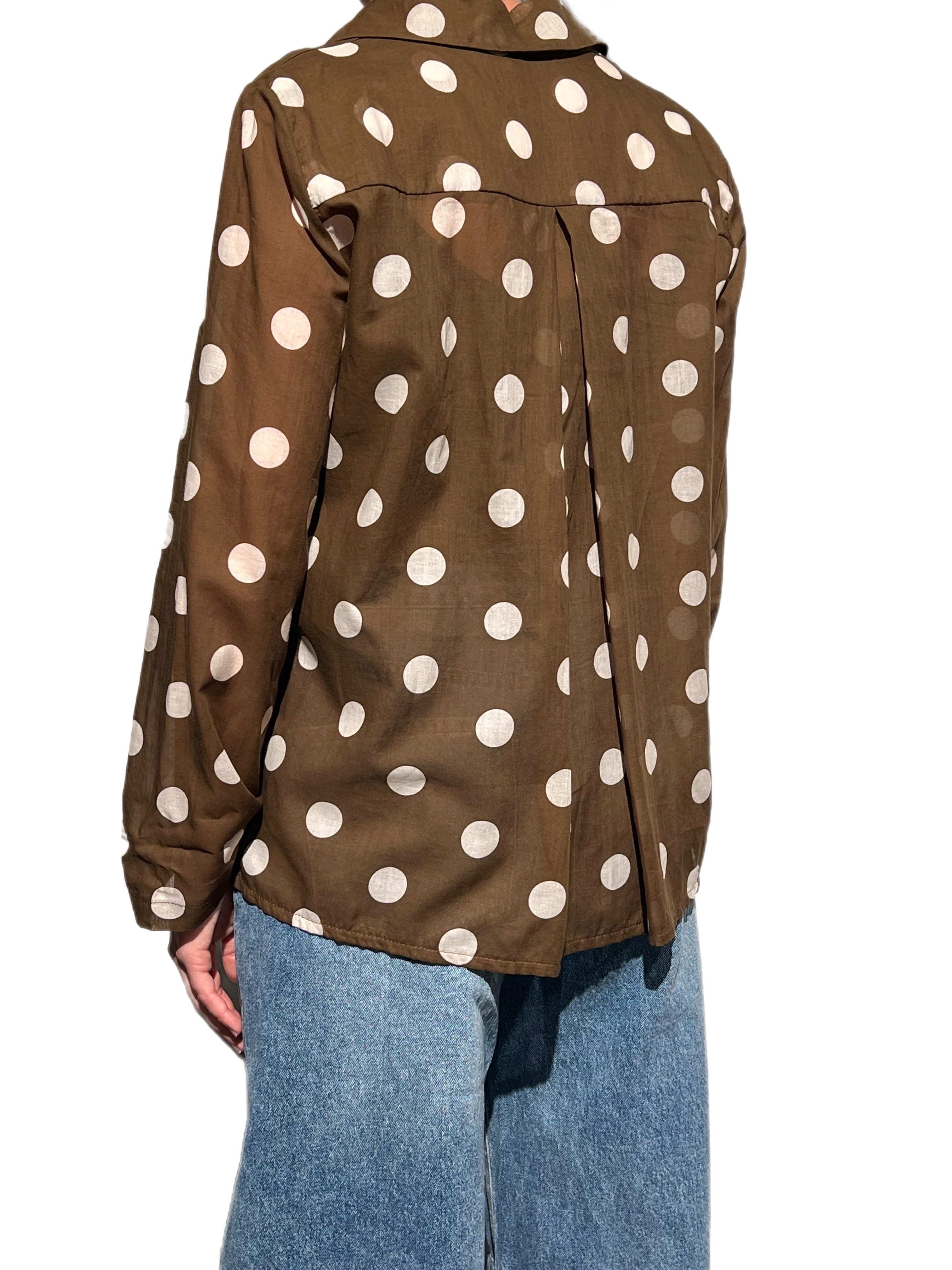 Susy mix camicia cozy tabacco