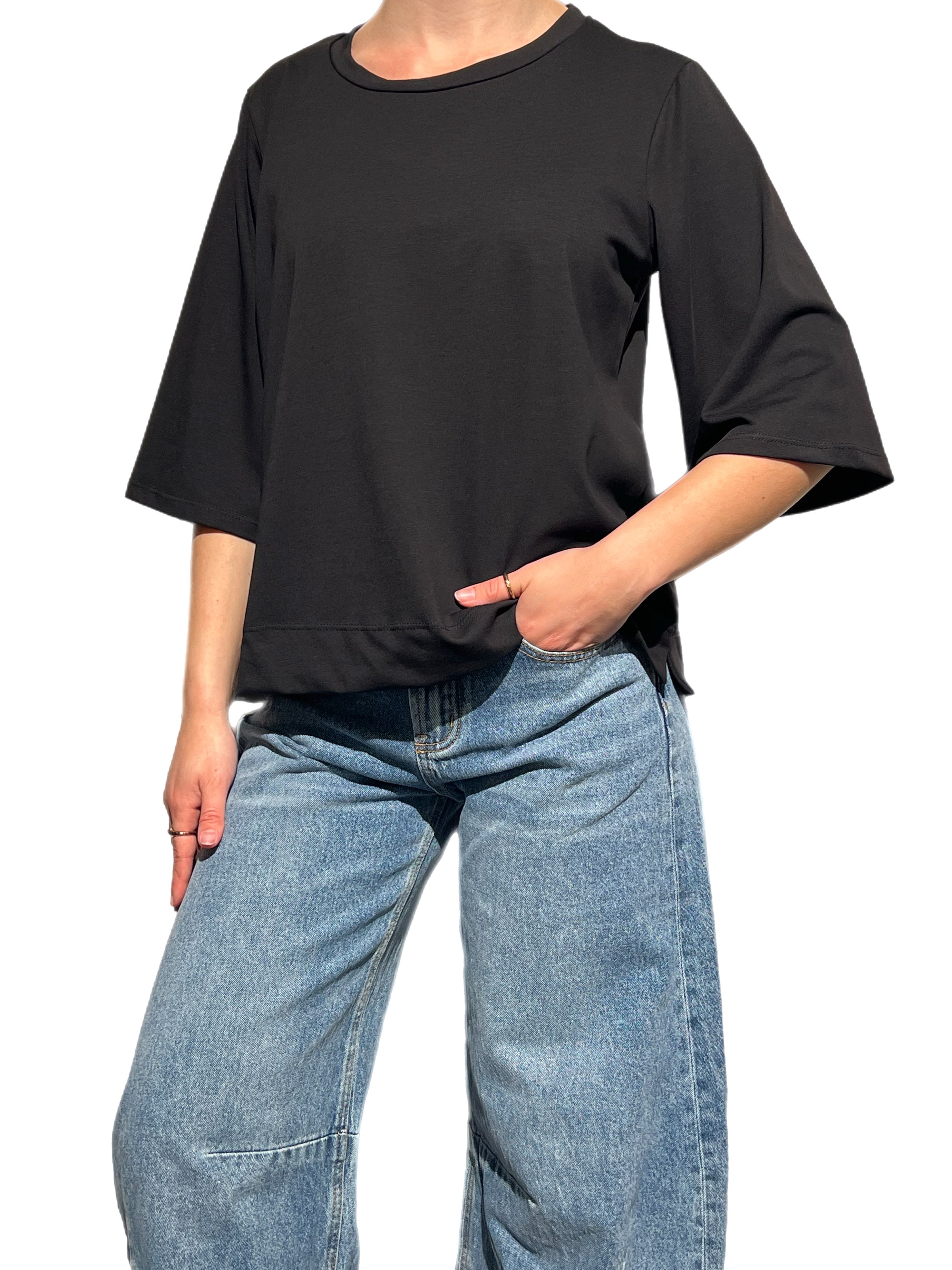 Matié t-shirt track nero