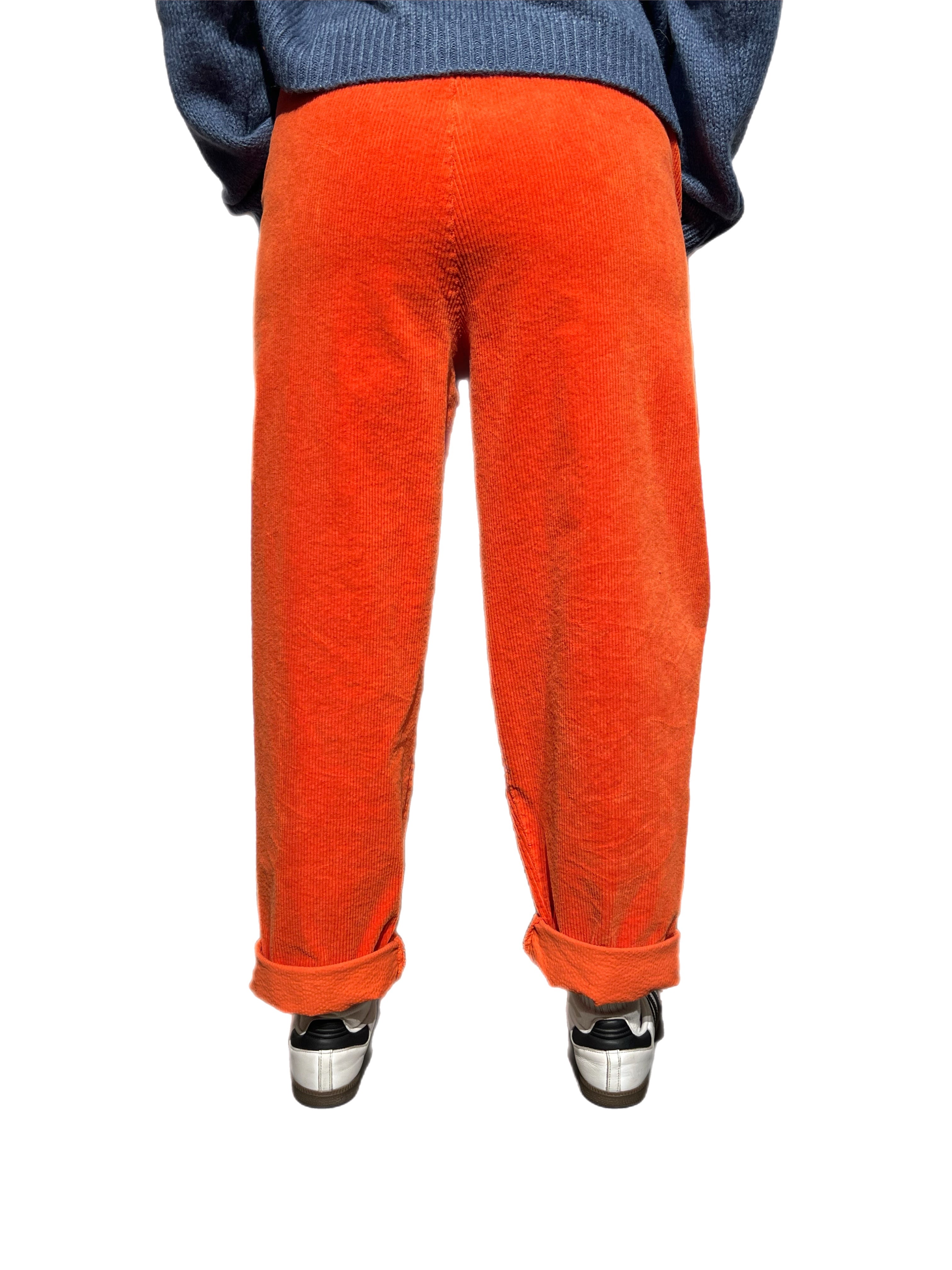 Matié pantalone neve arancio