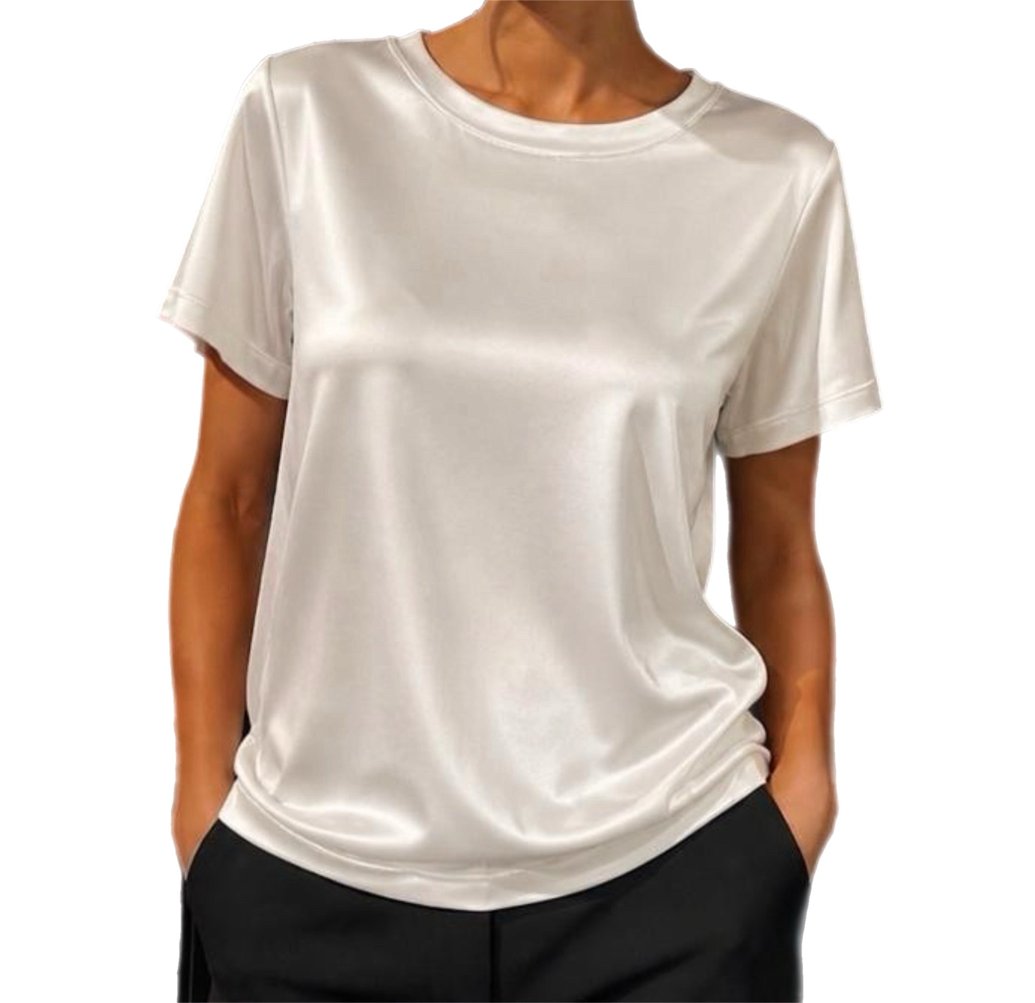 Matié t-shirt tulipano bianco
