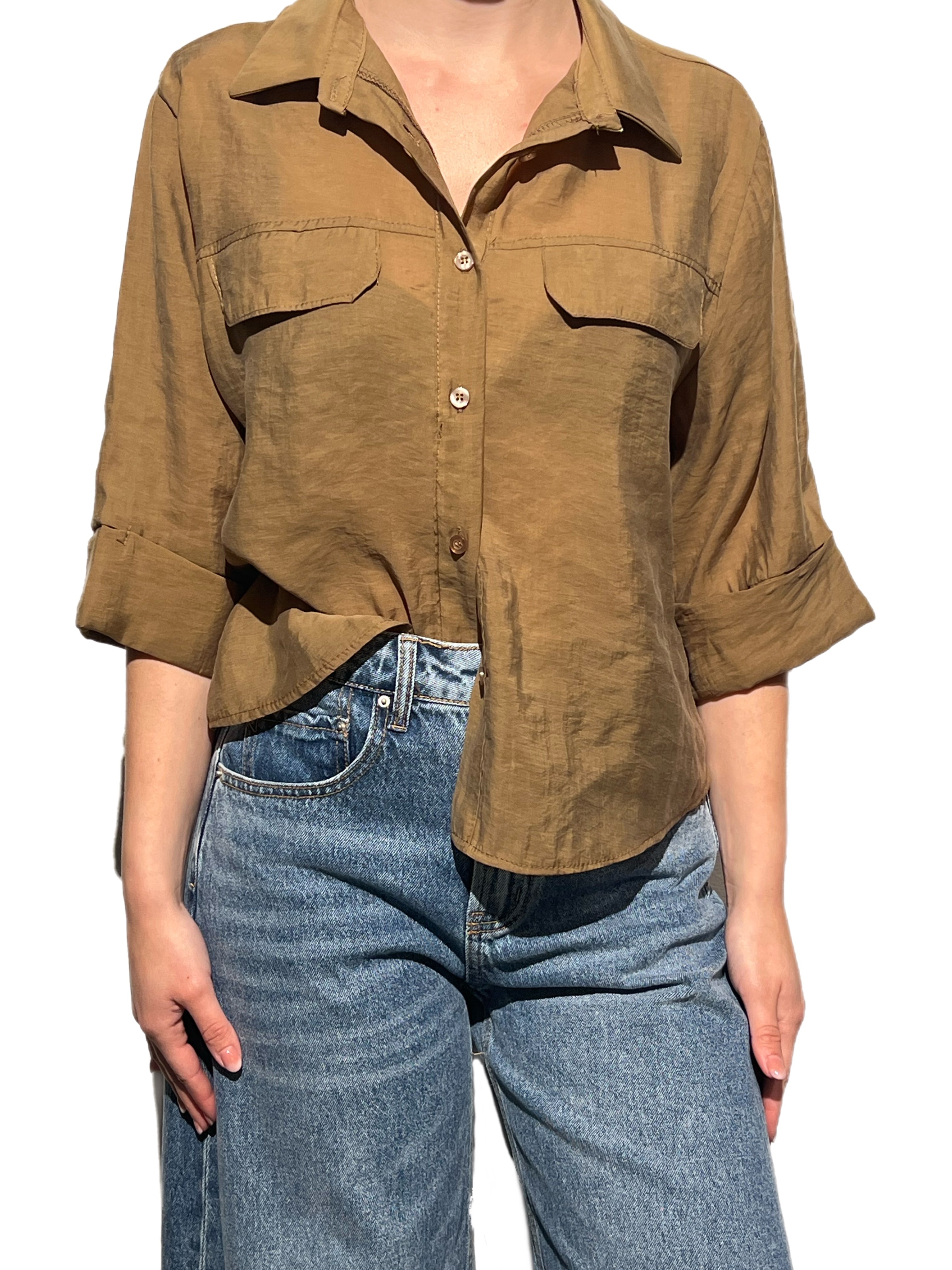 Matié camicia Ludovica fango