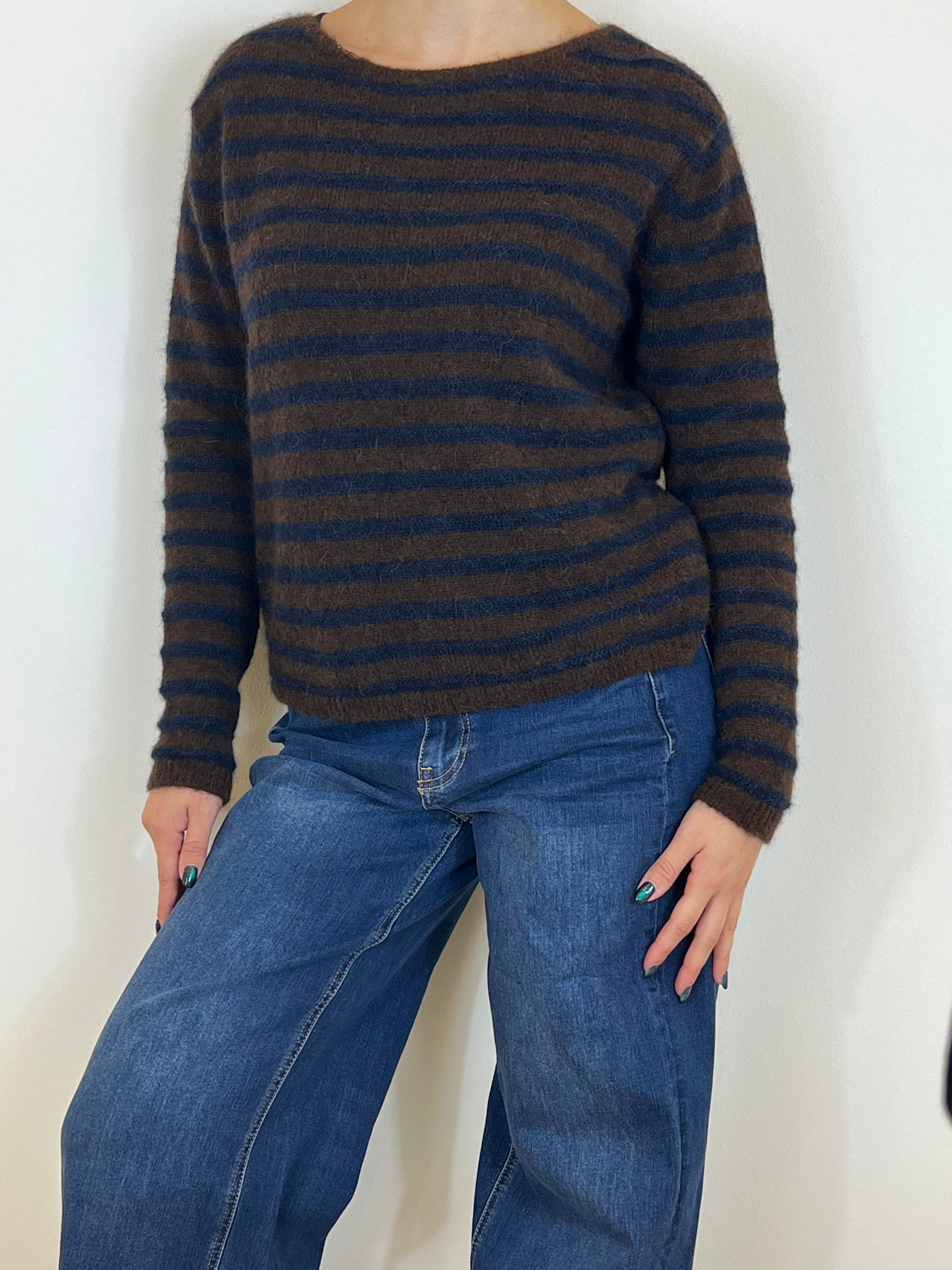 Matié maglia baby moro/blu