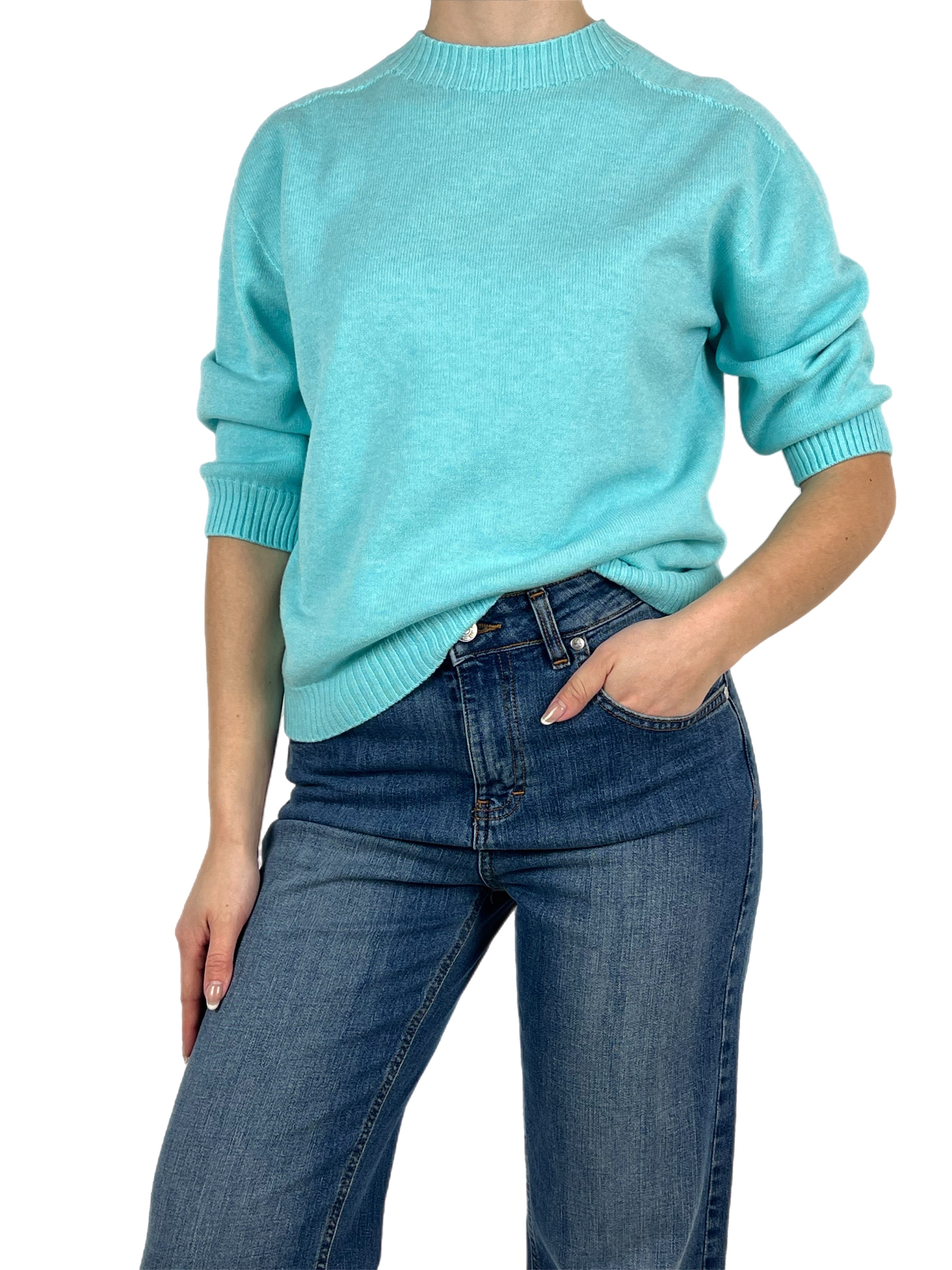 Matié maglia iris verde menta
