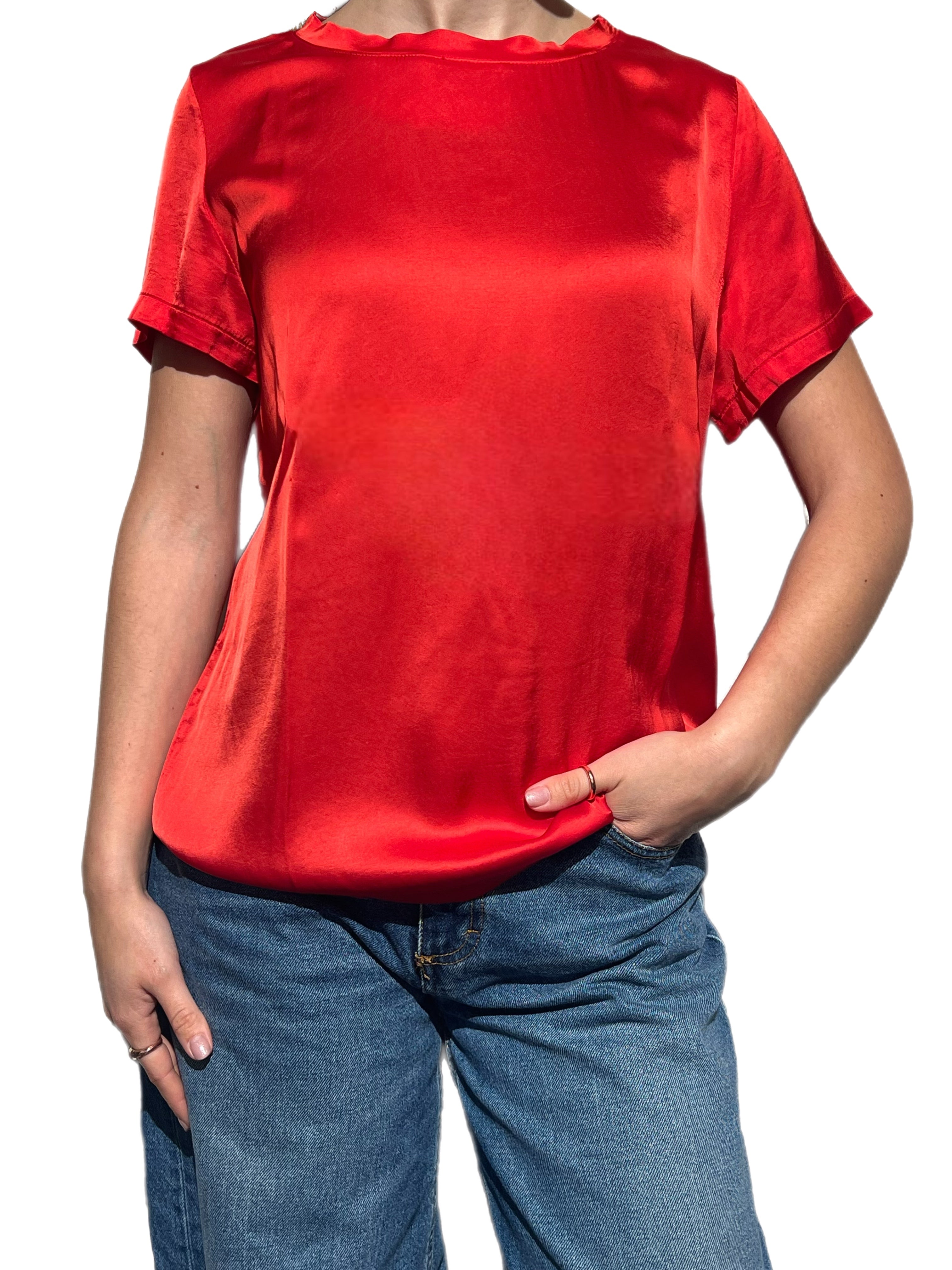 Matié t-shirt tulipano rosso