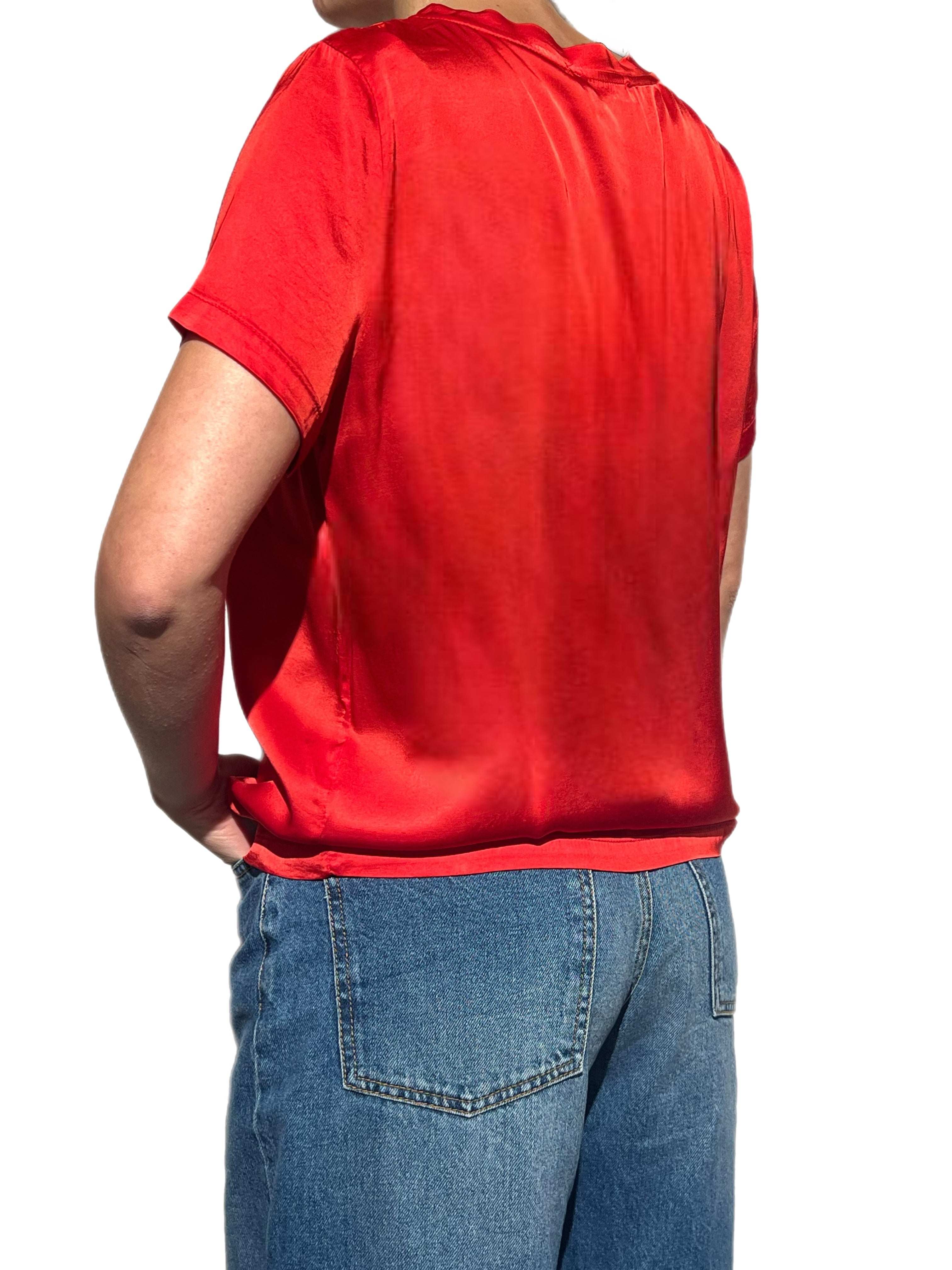 Matié t-shirt tulipano rosso