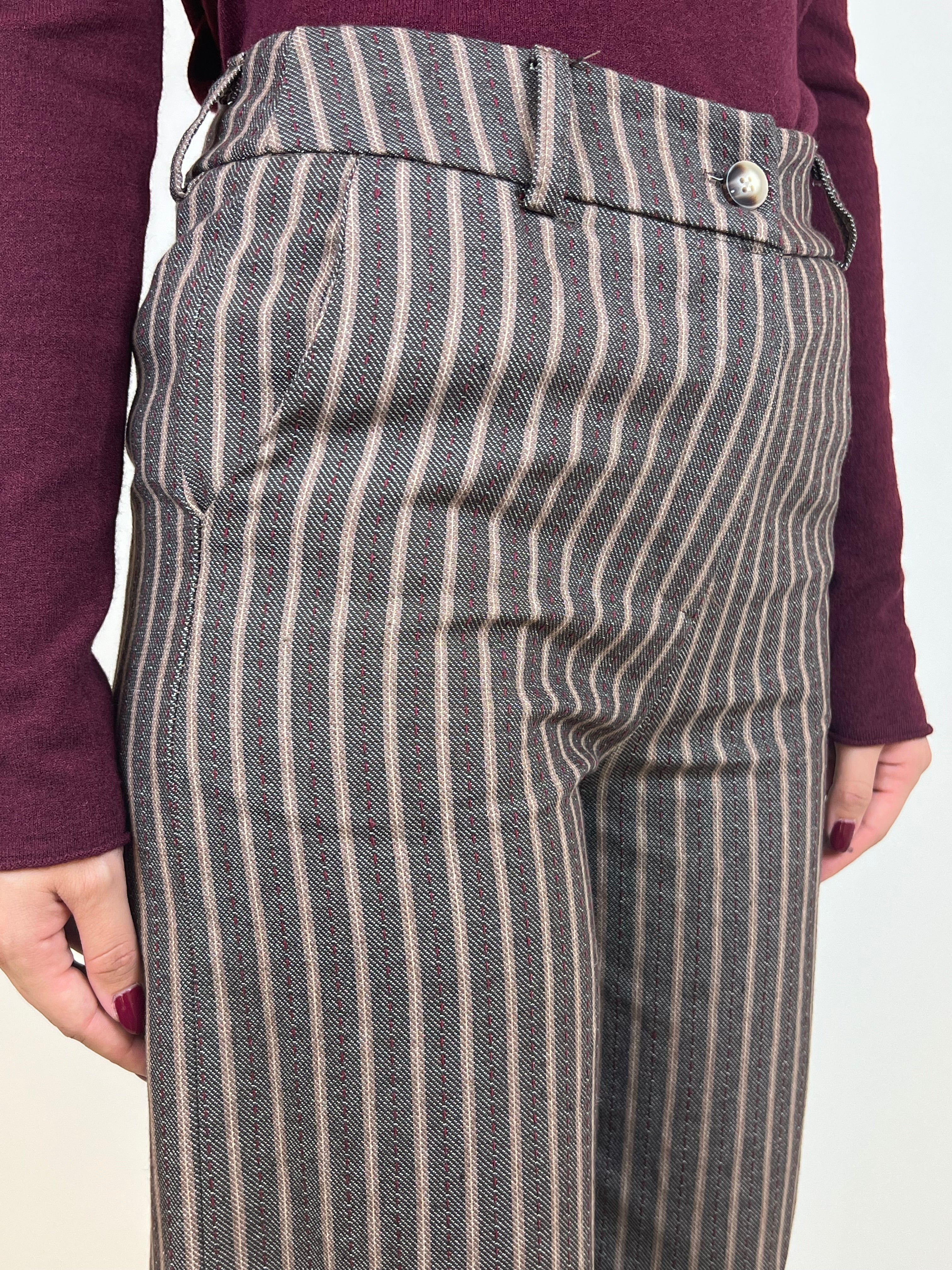 Matié pantalone gessato