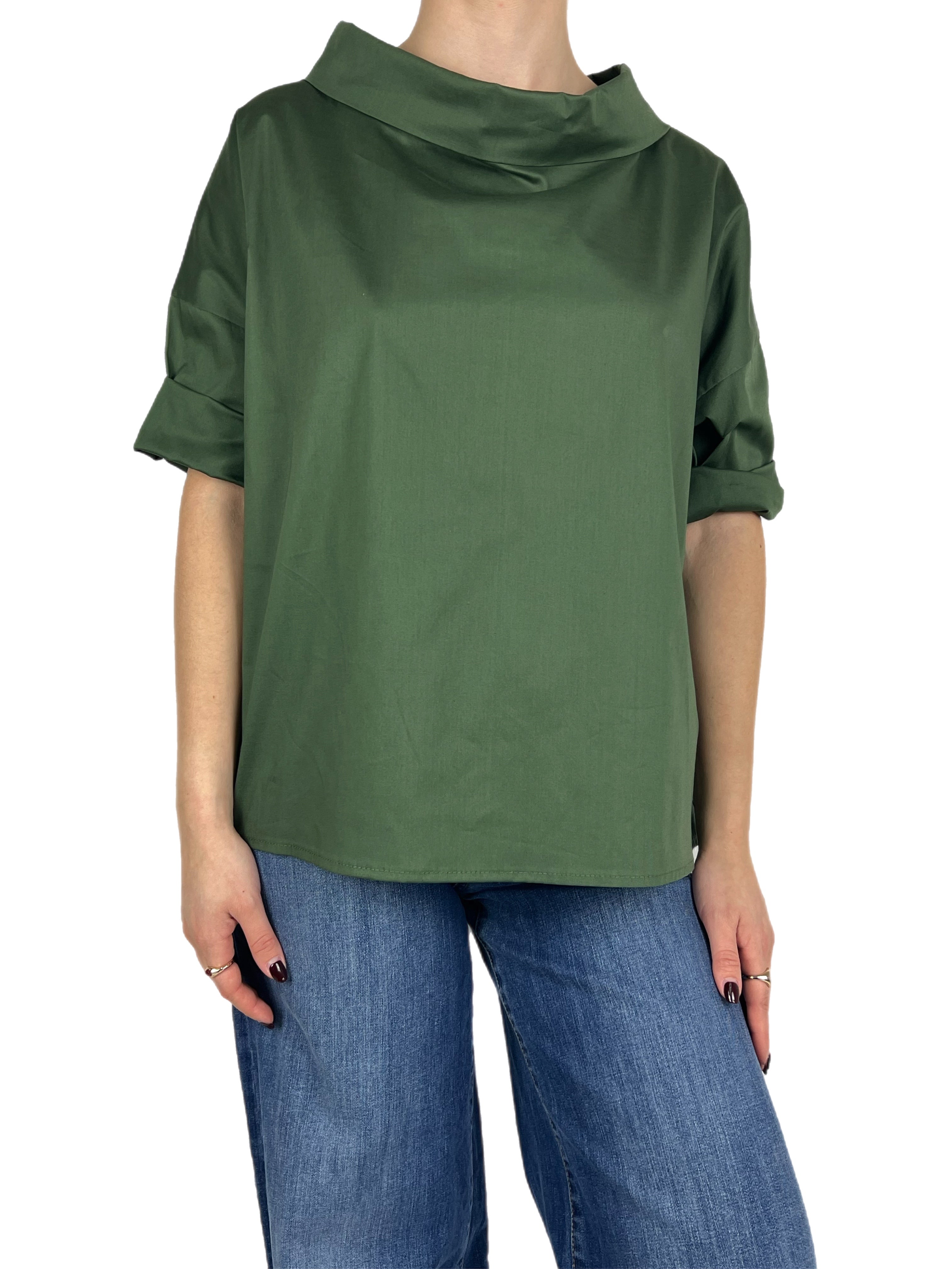 Matié blusa opal verde