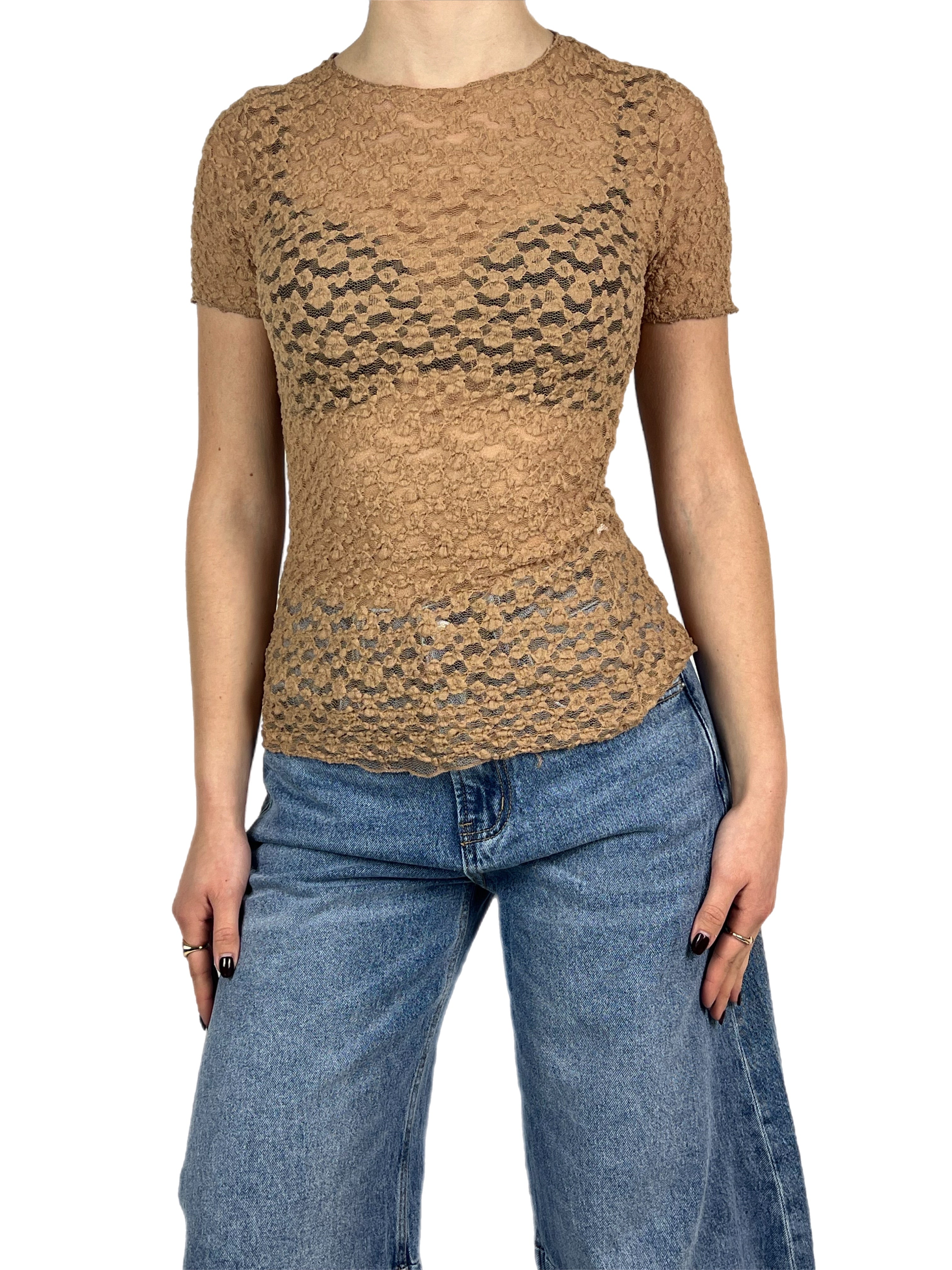 Matié t-shirt vion cammello
