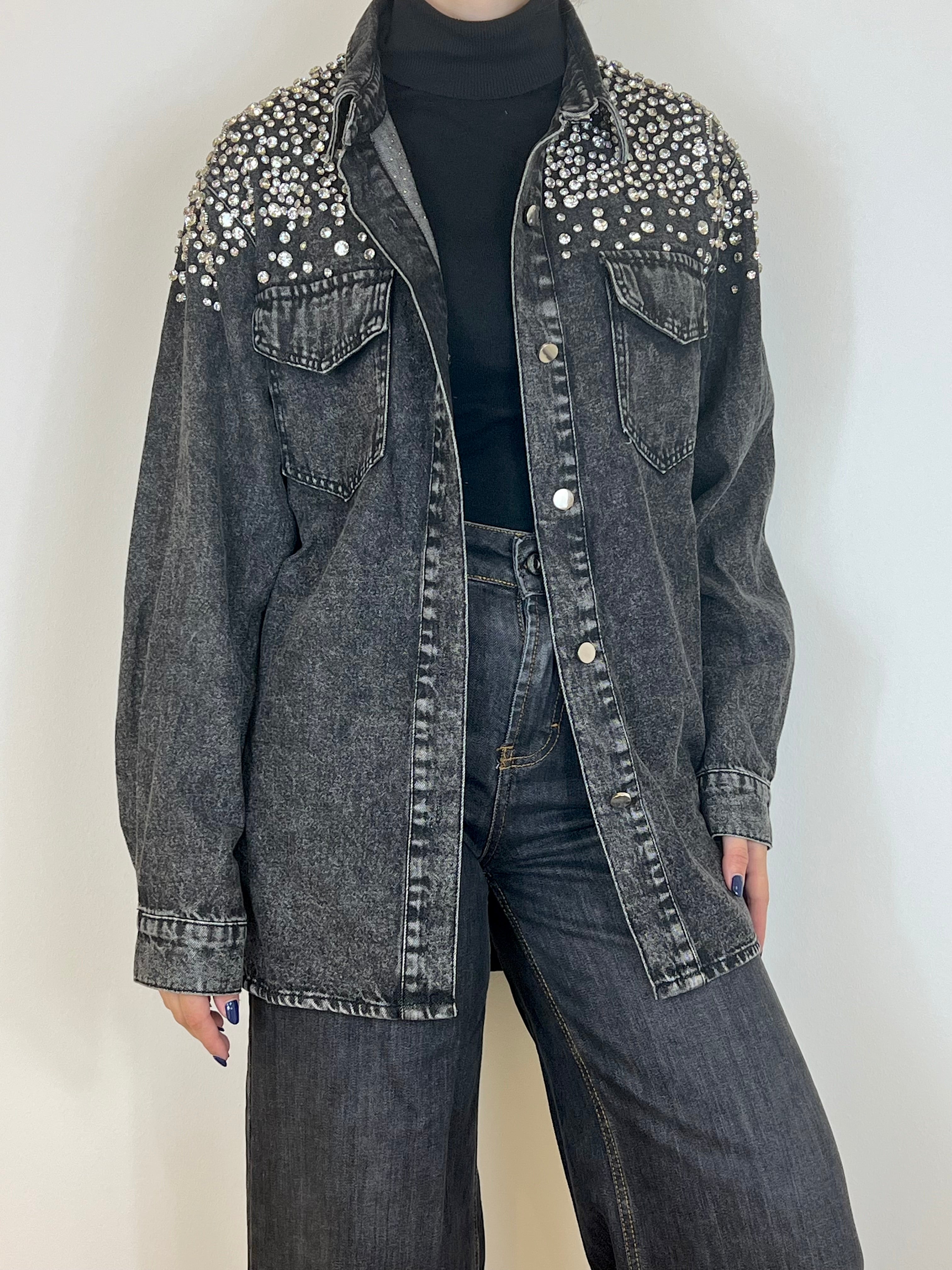 Susy Mix camicia strass