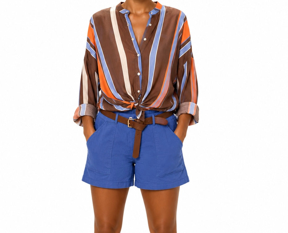 Matié camicia Blanca moro/blu