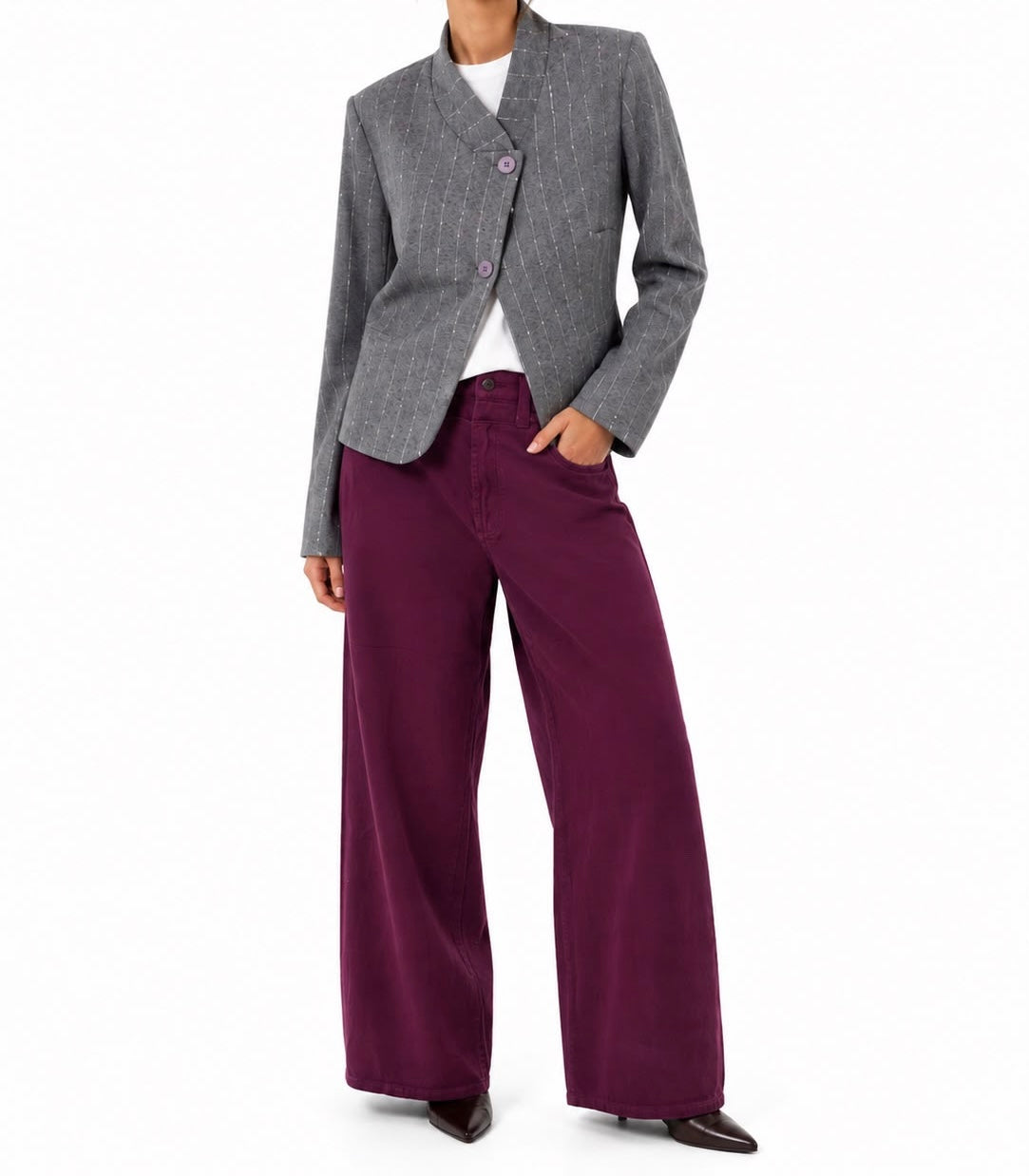 Matié jeans Jessie burgundi