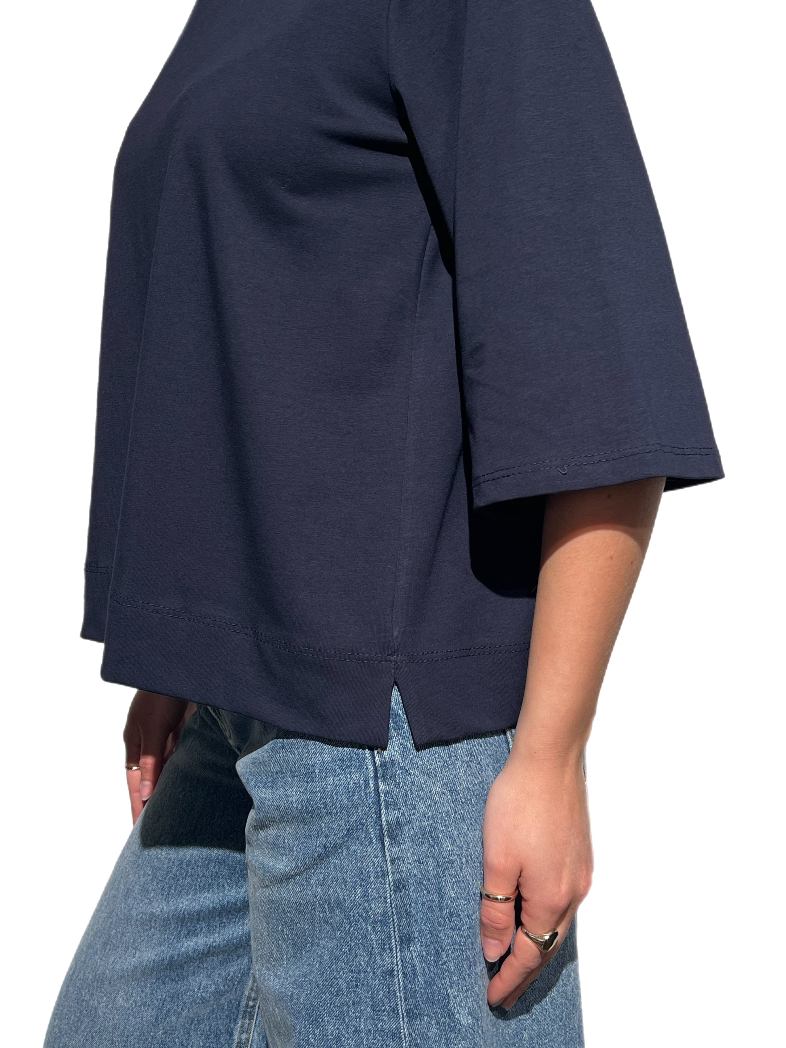 Matié t-shirt track blu