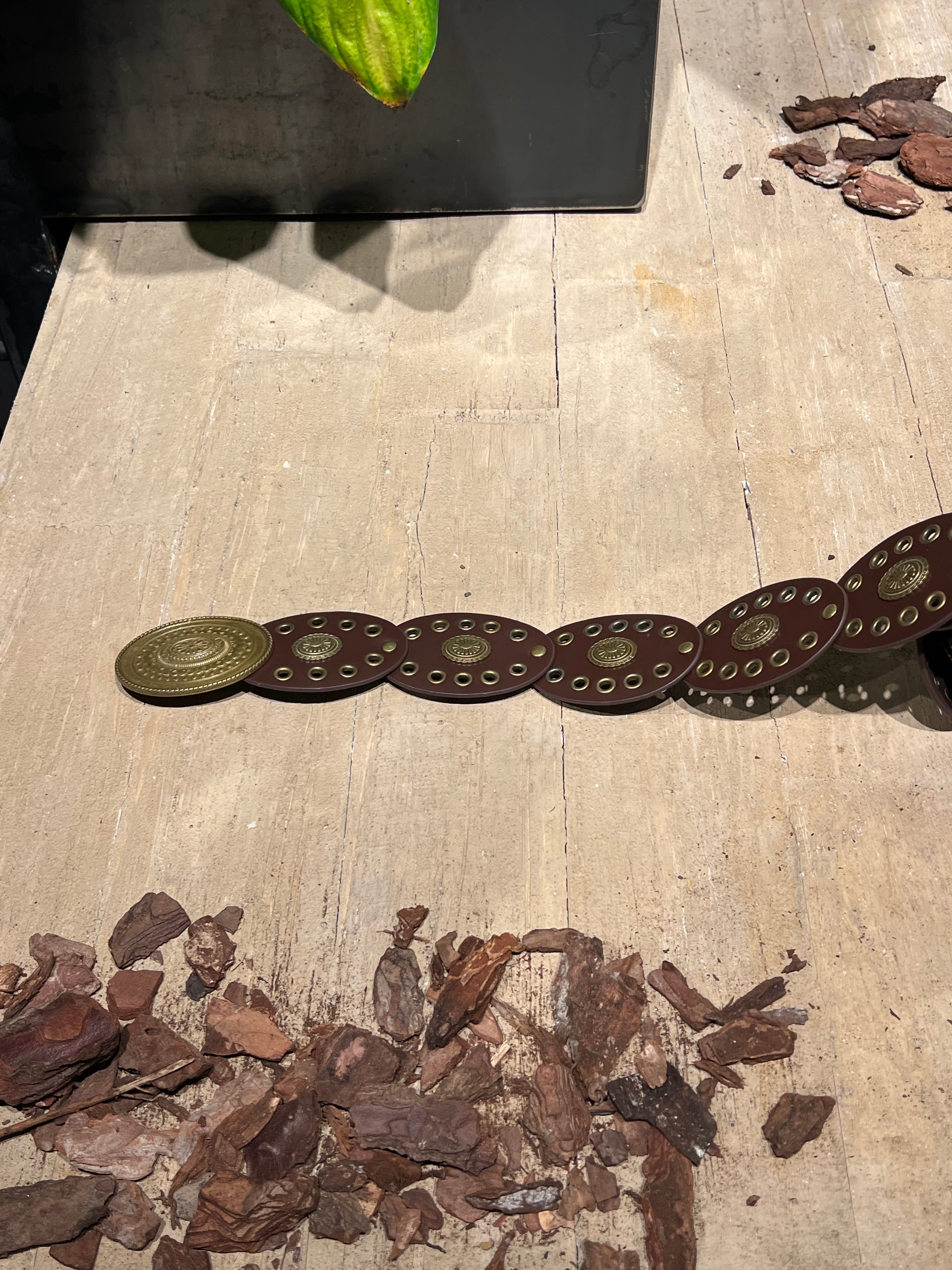 Matié cintura pelle colorado cioccolato