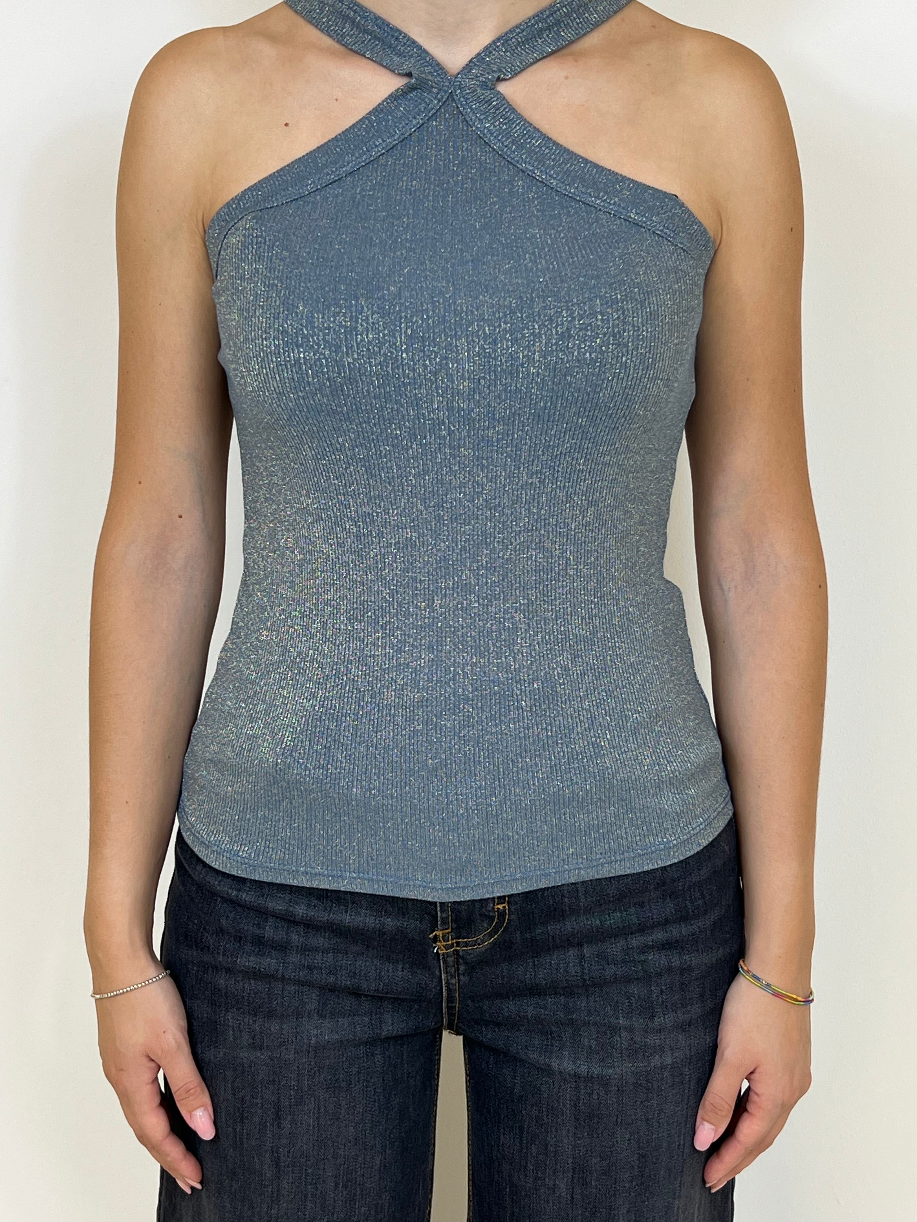 Susy Mix canotta lurex