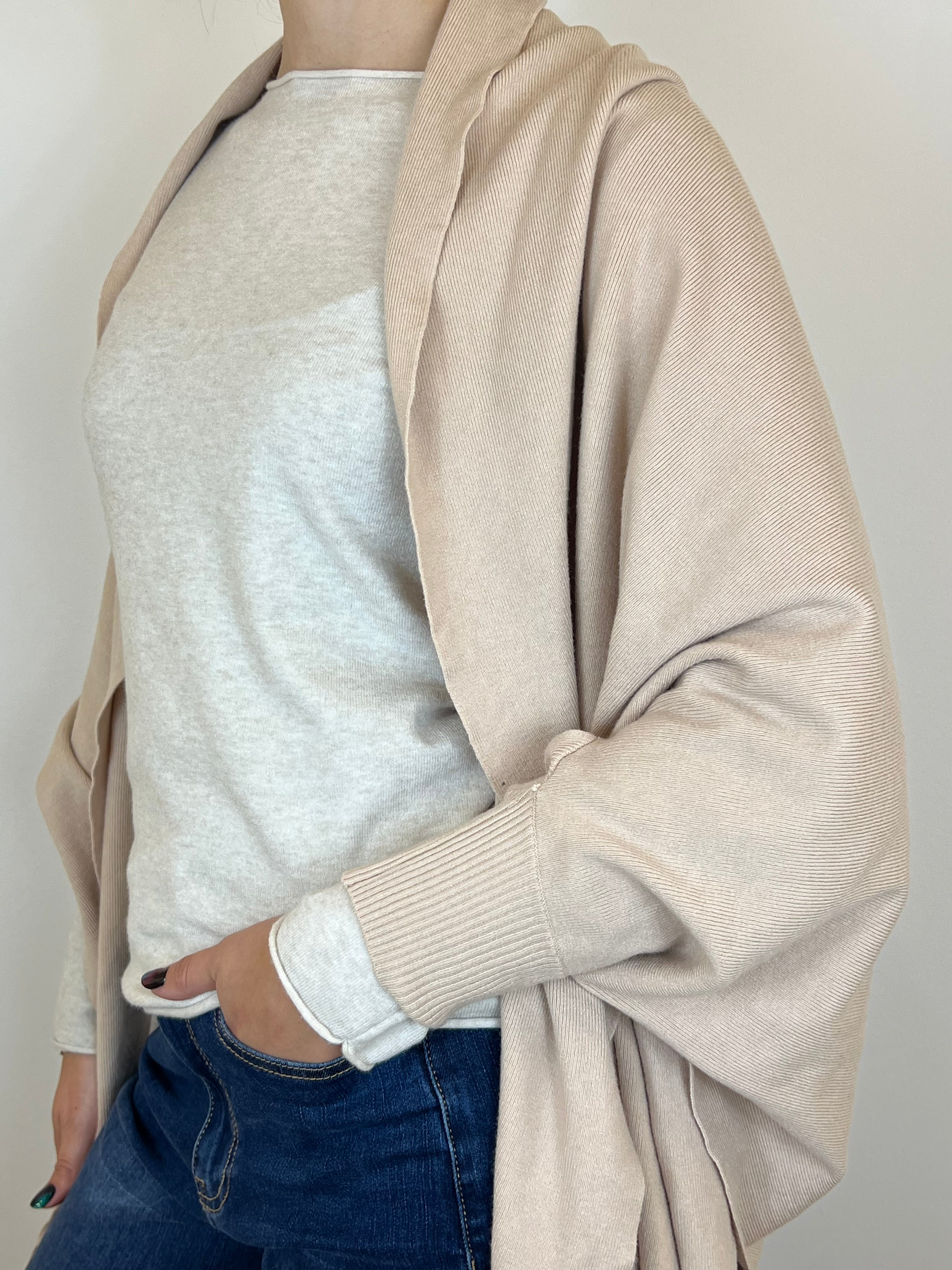 Susy mix cardigan blanca
